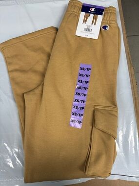 Champion Tan Cargo Jogger Pants